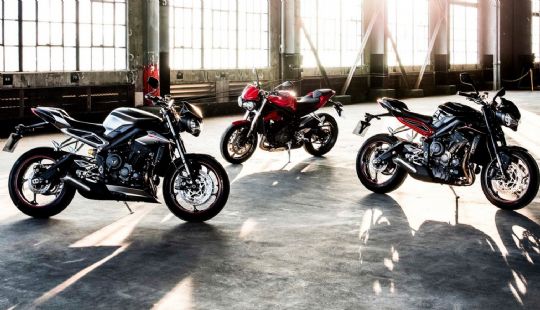 Triumph Street Triple; arrojo e modernidade